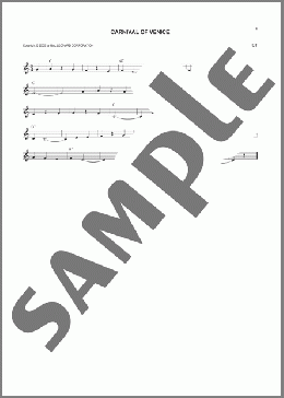 Carnival Of Venice(Julius Benedict) 楽譜 その他 ダウンロード