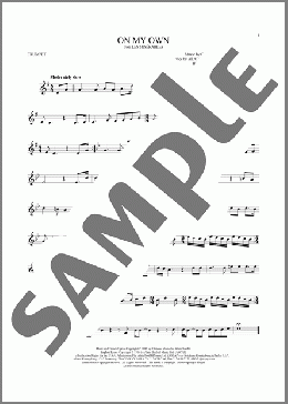 On My Own(Herbert Kretzmer) 楽譜 トランペット（ソロ） ダウンロード