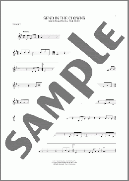 Send In The Clowns(Stephen Sondheim) 楽譜 トランペット（ソロ） ダウンロード