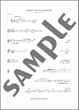 Dance Of The Hours(A. Ponchielli) 楽譜 トランペット（ソロ） ダウンロード