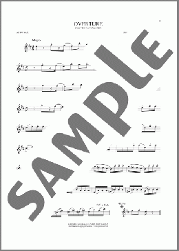 Overture(Pyotr Il'yich Tchaikovsky) 楽譜 アルトサックス（ソロ） ダウンロード