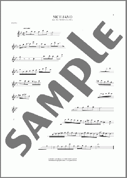 Siciliano(Johann Sebastian Bach) 楽譜 フルート ダウンロード