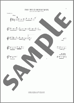 The Wild Horseman (Wilder Reiter), Op. 68, No. 8(Robert Schumann) 楽譜 テナーサックス（ソロ） ダウンロード