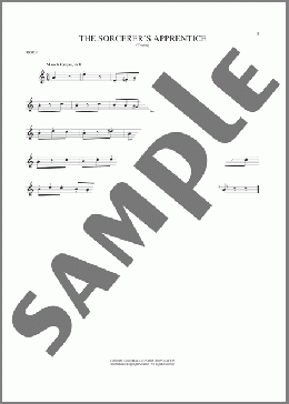The Sorcerer's Apprentice(Paul Dukas) 楽譜 ホルンソロ ダウンロード