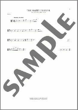 The Happy Farmer(Robert Schumann) 楽譜 その他 ダウンロード