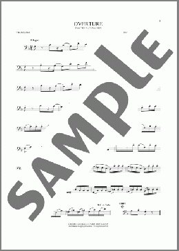 Overture(Pyotr Il'yich Tchaikovsky) 楽譜 トロンボーン（ソロ） ダウンロード