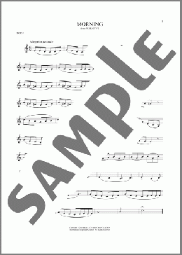 Morning(Edvard Grieg) 楽譜 ホルンソロ ダウンロード