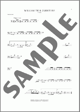 William Tell Overture(G. Rossini) 楽譜 トロンボーン（ソロ） ダウンロード