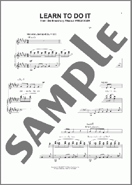 Learn To Do It(Lynn Ahrens/Stephen Flaherty) 楽譜 ピアノ & ボーカル ダウンロード