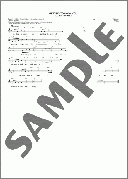 Getting To Know You(Rodgers & Hammerstein) 楽譜 その他 ダウンロード