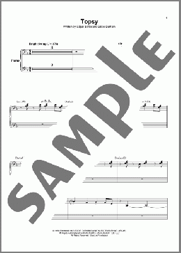 Topsy(Cozy Cole) 楽譜 その他 ダウンロード