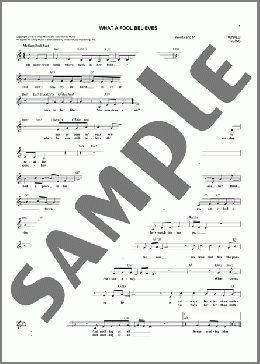 What A Fool Believes(The Doobie Brothers) 楽譜 その他 ダウンロード