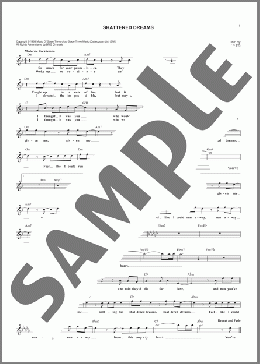 Shattered Dreams(Johnny Hates Jazz) 楽譜 その他 ダウンロード