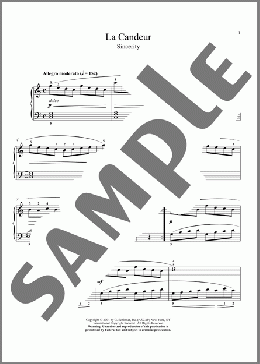 Sincerity (La Candeur), Op. 100, No. 1(Johann Friedrich Burgmuller/J. Friedrich Burgmuller) 楽譜 ピアノ（ソロ） ダウンロード