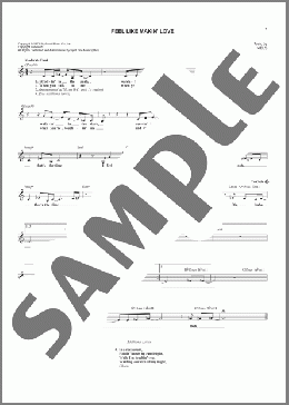 Feel Like Makin' Love(D'Angelo/Roberta Flack) 楽譜 その他 ダウンロード