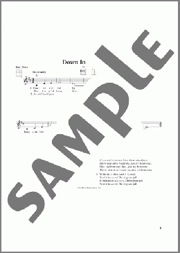 Down In The Valley (from The Daily Ukulele) (arr. Liz and Jim Beloff)(Jim Beloff/Liz Beloff) 楽譜 ウクレレ（弾き語り） ダウンロード