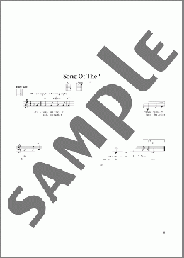 Song Of The Islands (from The Daily Ukulele) (arr. Liz and Jim Beloff)(Charles E. King) 楽譜 ウクレレ（弾き語り） ダウンロード