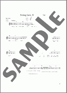 Swing Low, Sweet Chariot (from The Daily Ukulele) (arr. Liz and Jim Beloff)(Jim Beloff/Liz Beloff) 楽譜 ウクレレ（弾き語り） ダウンロード
