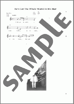He's Got The Whole World In His Hands (from The Daily Ukulele) (arr. Liz and Jim Beloff)(Traditional Spiritual) 楽譜 ウクレレ（弾き語り） ダウンロード