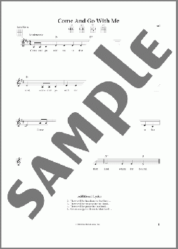 Come And Go With Me (from The Daily Ukulele) (arr. Liz and Jim Beloff)(Spiritual/Jim Beloff/Liz Beloff) 楽譜 ウクレレ（弾き語り） ダウンロード