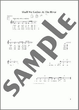 Shall We Gather At The River? (from The Daily Ukulele) (arr. Liz and Jim Beloff)(Robert Lowry) 楽譜 ウクレレ（弾き語り） ダウンロード