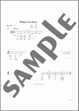 When The Saints Go Marching In (from The Daily Ukulele) (arr. Liz and Jim Beloff)(Traditional) 楽譜 ウクレレ（弾き語り） ダウンロード