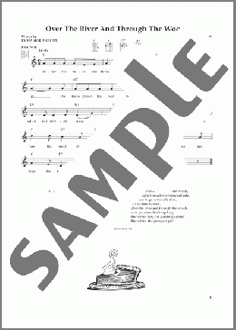 Over The River And Through The Woods (from The Daily Ukulele) (arr. Liz and Jim Beloff)(Traditional) 楽譜 ウクレレ（弾き語り） ダウンロード