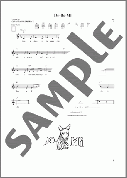 Do-Re-Mi (from The Daily Ukulele) (arr. Liz and Jim Beloff)(Rodgers & Hammerstein) 楽譜 ウクレレ（弾き語り） ダウンロード