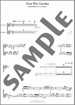 Stop The Cavalry(Jona Lewie) 楽譜 その他 ダウンロード