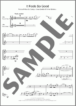 It Feels So Good(Sonique) 楽譜 アルトサックス（ソロ） ダウンロード