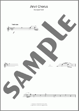 Anvil Chorus (from Il Trovatore)(Giuseppe Verdi) 楽譜 アルトサックス（ソロ） ダウンロード