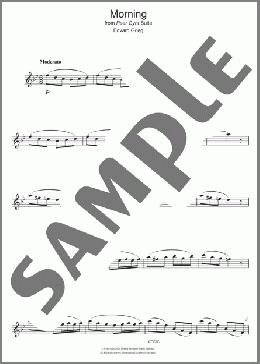 Morning (from Peer Gynt Suite No.1)(Edvard Grieg) 楽譜 アルトサックス（ソロ） ダウンロード