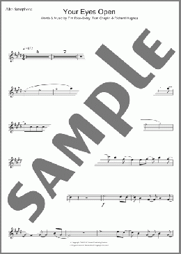 Your Eyes Open(Keane) 楽譜 アルトサックス（ソロ） ダウンロード