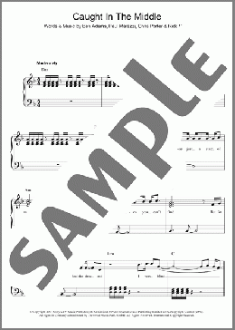 Caught In The Middle(A1) 楽譜 ピアノ（ソロ） ダウンロード