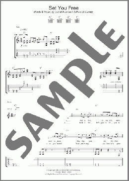 Set You Free(The Black Keys) 楽譜 ギター（ソロ） ダウンロード