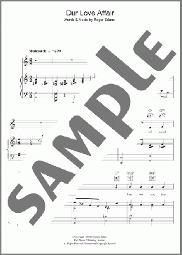 Our Love Affair(Judy Garland) 楽譜 その他 ダウンロード