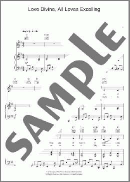 Love Divine, All Loves Excelling(Charles Wesley/William Rowlands) 楽譜 その他 ダウンロード