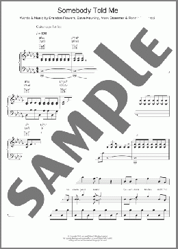Somebody Told Me(The Killers) 楽譜 その他 ダウンロード