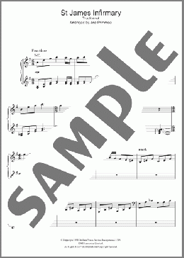 St James Infirmary(Hugh Laurie) 楽譜 その他 ダウンロード