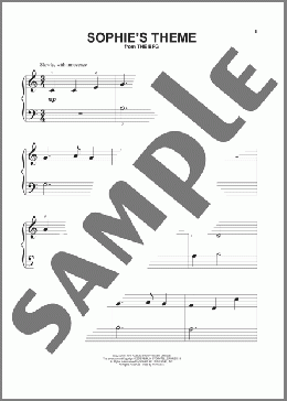 Sophie's Theme(John Williams) 楽譜 その他 ダウンロード