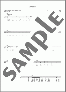 Lowdown(Boz Scaggs) 楽譜 その他 ダウンロード