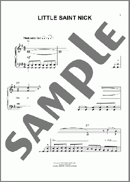 Little Saint Nick(The Beach Boys) 楽譜 その他 ダウンロード