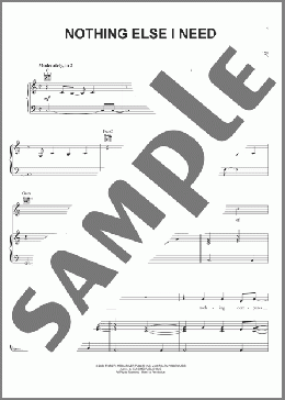 Nothing Else I Need(Jeremy Camp) 楽譜 ピアノ & ボーカル & ギター ダウンロード
