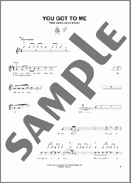 You Got To Me(Neil Diamond) 楽譜 メロディ ダウンロード