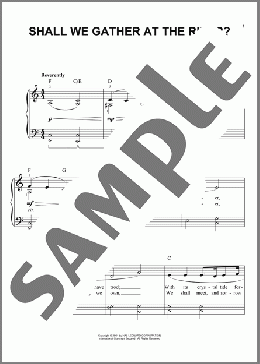 Shall We Gather At The River? (arr. Phillip Keveren)(Robert Lowry) 楽譜 ピアノ（ソロ） ダウンロード