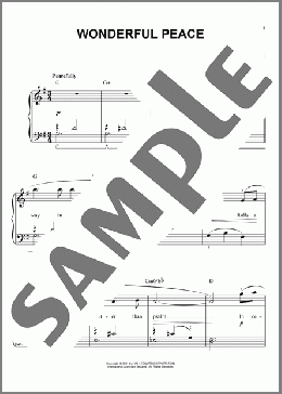 Wonderful Peace (arr. Phillip Keveren)(W.D. Cornell) 楽譜 ピアノ（ソロ） ダウンロード