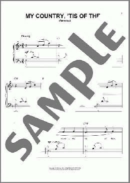 My Country, 'Tis Of Thee (America) (arr. Phillip Keveren)(Samuel Francis Smith) 楽譜 ピアノ（ソロ） ダウンロード