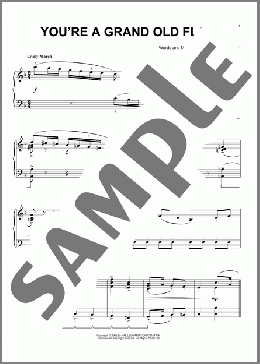 You're A Grand Old Flag (arr. Phillip Keveren)(George M. Cohan) 楽譜 ピアノ（ソロ） ダウンロード