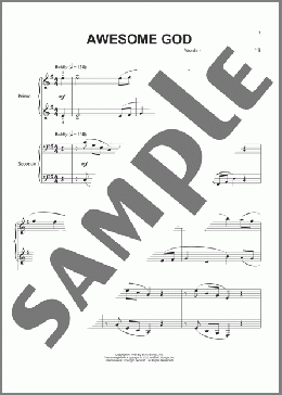 Awesome God (arr. Phillip Keveren)(Rich Mullins) 楽譜 ピアノ（連弾） ダウンロード