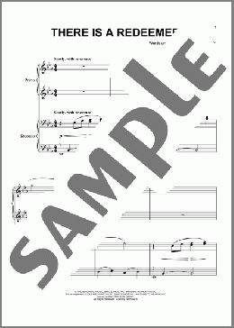 There Is A Redeemer (arr. Phillip Keveren)(Keith Green) 楽譜 ピアノ（連弾） ダウンロード